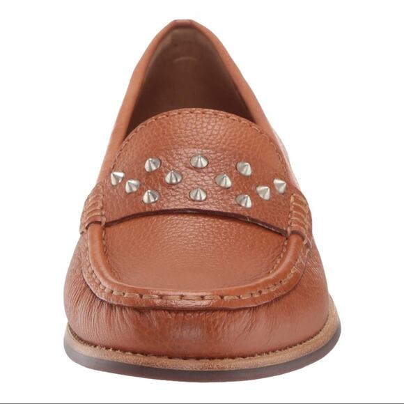 Driver Club USA Louisville Spiked Loafer Tan NIB - Picture 3 of 7